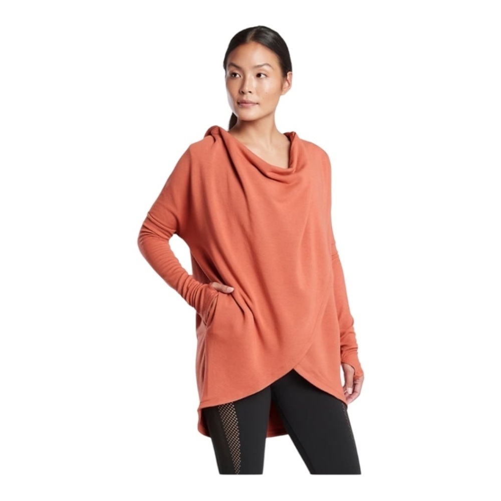ATHLETA Purana Wrap Rust Size Small